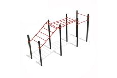 Рукоход двухсекционный с подъемом ZSO круглый профиль D89 ZSO-001902