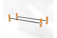 Брусья уличные низкие Воркаут Spektr Sport SP WRK-26_108mm
