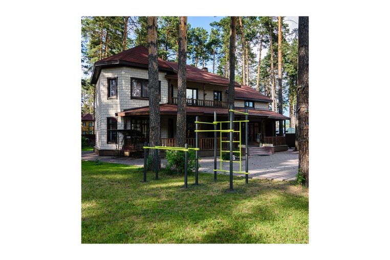 Воркаут (брусья, 3 перекладины, шведская стенка) Zavodsporta W217 фото 1