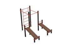 Спортивный комплекс №2 круглый профиль D76 Dinamika ZSO-001928