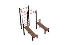 Спортивный комплекс №2 круглый профиль D76 Dinamika ZSO-001928