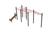 Спортивный комплекс №4 круглый профиль D89 Dinamika ZSO-001935
