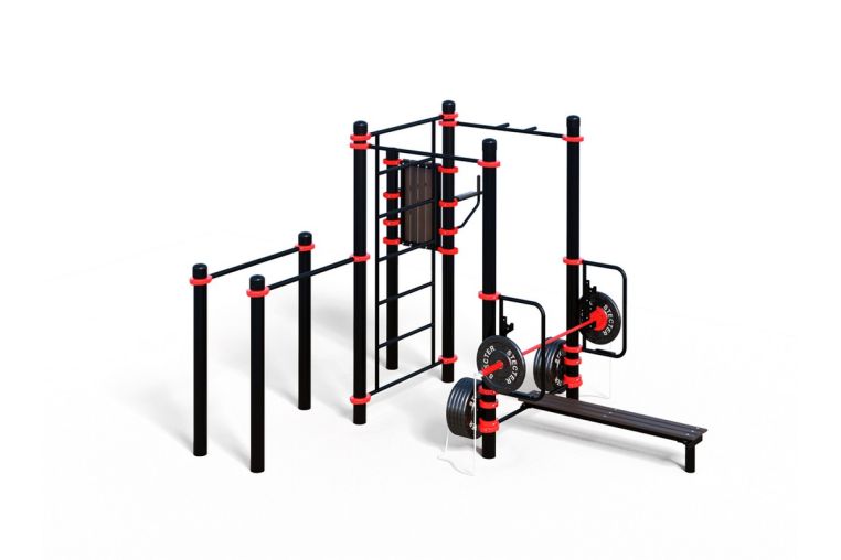 Уличный комплекс для воркаута Stecter WORKOUT-FIT - 04 5186 