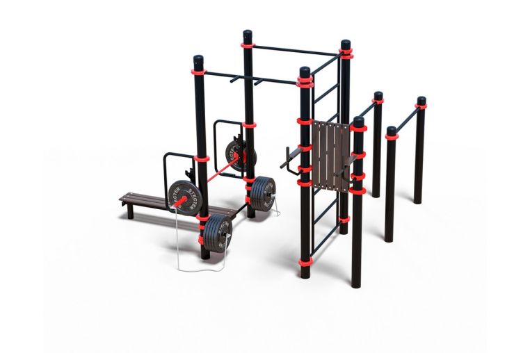 Уличный комплекс для воркаута Stecter WORKOUT-FIT - 04 5186 фото 2