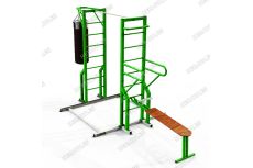 Миникомплекс для воркаута мобильный улучшенный Hercules W-3.00