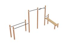 Комплекс для занятий Воркаут Spektr Sport SP WRK-103_76mm