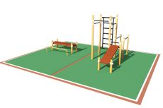 Площадка Workout SP Домашняя Spektr Sport 1_89mm
