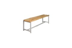 Скамейка (банкетка) для раздевалки без спинки\крючков 100x34 см Ellada УТ734