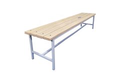 Скамейка для раздевалки 200 см сиденье из фанеры Dinamika ZSO-002183