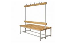 Скамейка для раздевалок двухсторонняя 200x65x169 cм Ellada М766Г