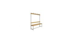 Скамейка для раздевалок односторонняя 150x34x169 см Ellada УТ963