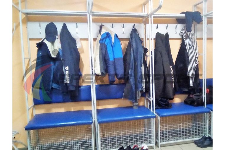 Индивидуальное место хоккеиста ширина 88 см Spektr Sport (3-х секционный) фото 3