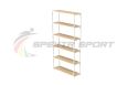 Стеллаж для спортивного инвентаря 6 полок Spektr Sport разборный фото 2
