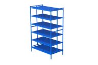 Стеллаж для спортинвентаря открытый двойной (полки металл) Spektr Sport