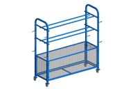 Стеллаж универсальный для хранения спортинвентаря 150x50x160см (разборный) Spektr Sport