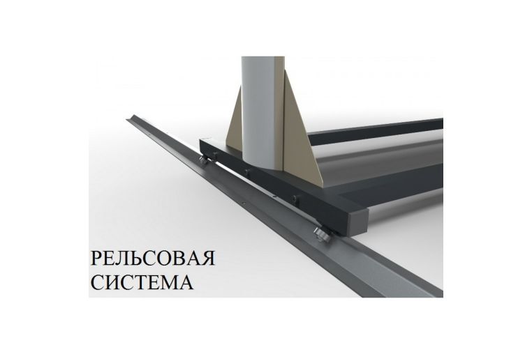 Стеллаж Премиум для шлемов, двухсторонний 219х125х67см Gefest SHPD-75 фото 3