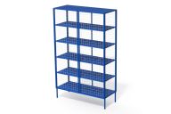 Стеллаж для хранения инвентаря закрытый 125х75х150см (разборный) Spektr Sport