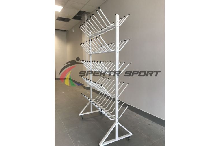 Стеллаж для сушки лыжных ботинок и коньков мобильный (на 50 пар) Spektr Sport фото 1