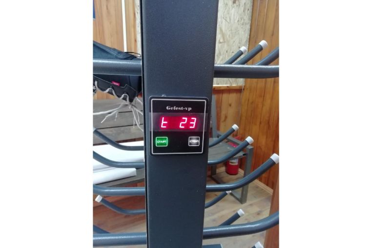 Сушильный стеллаж СЛ1-Эконом для обуви, двухсторонний 205х60х68см Gefest SLED-24 фото 3