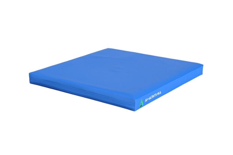 Мат 100x100x10см полиэстер ФСИ 10438 цветной 