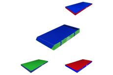 Мат гимнастический 100х50х5см винилискожа-велькро (ппу) Dinamika ZSO-001259