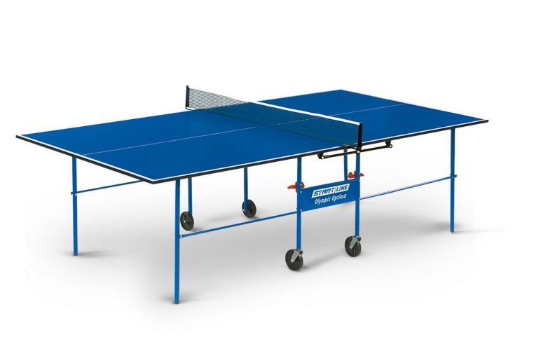 Теннисный стол Start line Olympic Optima Outdoor с сеткой Blue 