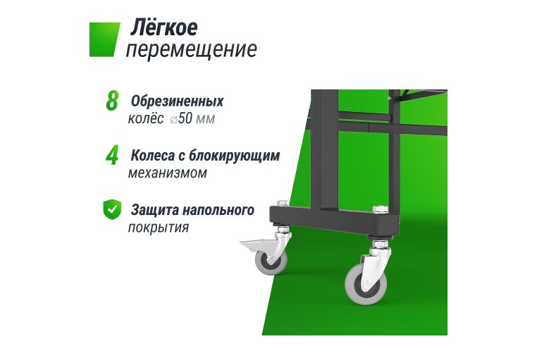 Теннисный стол Indoor 15 mm MDF Unix Line TT15INDBL Blue фото 4
