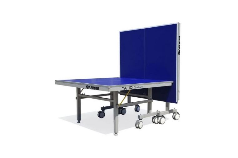 Стол для помещений 25мм Sanwei TA-10 QOMOLANGMA ITTF TA-10Q синий фото 2