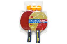 Набор для настольного тенниса Start line Level 200 2 ракетки 3 мяча Набор для настольного тенниса Start line Level 200 2 ракетки 3 мяча
