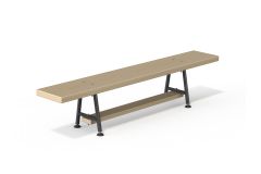 Скамейка гимнастическая 150 см Spektr Sport (2 регулир. мет. ножки)