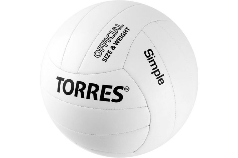 Мяч волейбольный Torres Simple V32105, р.5 фото 1