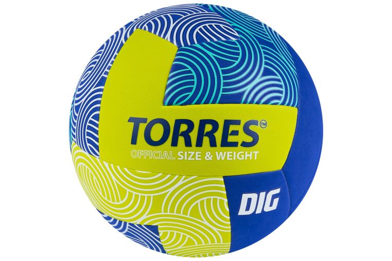 Мяч волейбольный Torres Dig V22345 р.5 фото 3