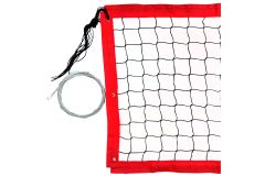 Сетка для пляжного волейбола 8,5х1м,нить 3,5мм ПП,яч.10см FS-PV-№15 черный