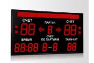 Табло для волейбола Импульс 718-D18x4-D13x9-S8x128xP10-S4-A2