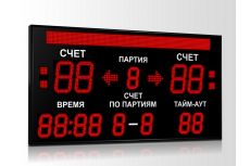 Табло для волейбола Импульс 718-D18x4-D13x9-S8x128xP10-S4-A2