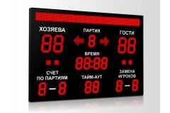 Табло для волейбола Импульс 718-D18x4-D13x11-S8x128xP10-S4-A2