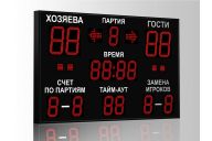 Табло для волейбола Импульс 721-D21x4-D15x11-S4-A2