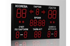 Табло для волейбола Импульс 721-D21x4-D15x11-S4-A2