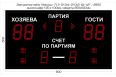 Табло для волейбола Импульс 713-D13x4-D10x3-S4-A2 фото 1