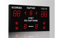 Табло для волейбола Импульс 710-D10x4-D8x3-S4-A2