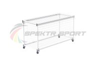 Тележка для мячей и спорт. инвентаря 113х45х54 см Spektr Sport (разборная)