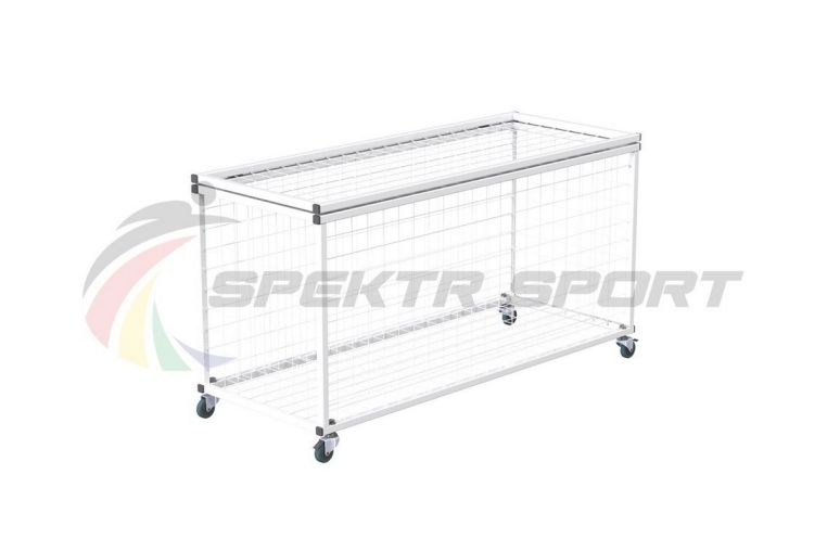 Тележка для мячей и спорт. инвентаря 113х45х54 см Spektr Sport (разборная) 