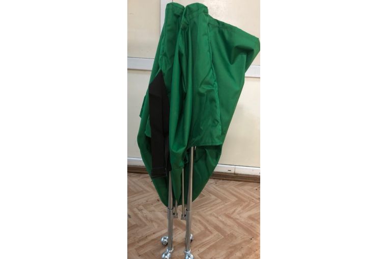 Корзина (тележка) для мячей на колесиках складная Ellada М419 фото 5