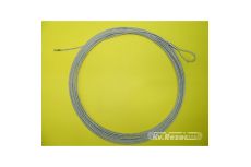 Трос стальной для волейбольной сетки Kv.REZAC d3,5 мм, l12,5 м, с 1 конц. петлей 15085019