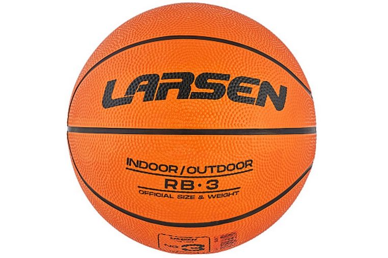 Мяч баскетбольный Larsen RB (ECE) р.3,5,6 и 7 фото 10