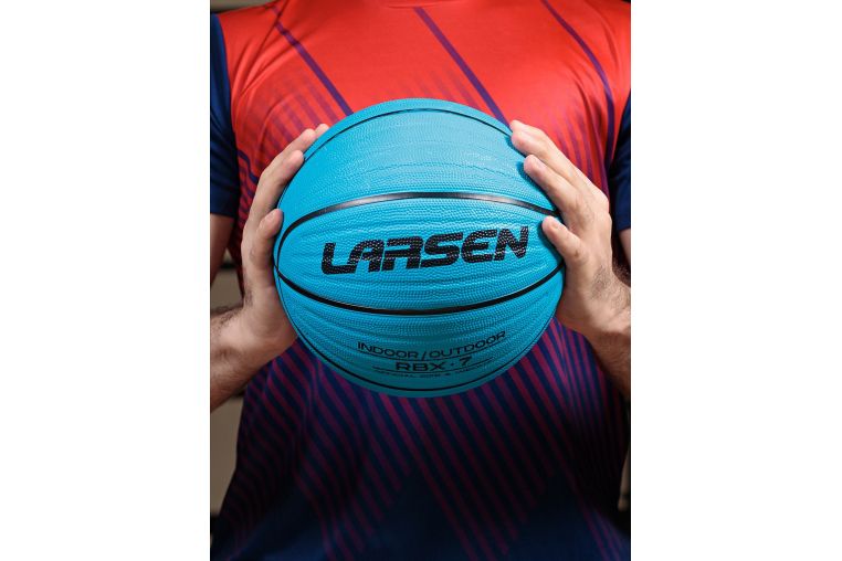 Мяч баскетбольный Larsen RBX7 Indigo р.7 фото 8