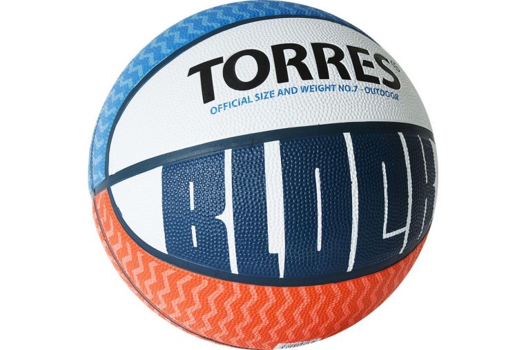 Мяч баскетбольный Torres Block B02077 р.7 