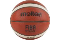 Мяч баскетбольный Molten B6G4500, р.6, FIBA Appr, 12 пан, синт. кожа, нейл.кор,кор-беж-чер