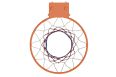 Баскетбольное кольцо Unix Line B-Rim-Spring R45 BSRSPD45 фото 1