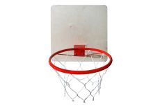 Кольцо баскетбольное с сеткой КМС D29,5 см